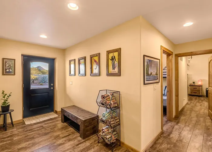 Peaceful Desert Retreat - Stunning Views - Pool Spa, Backyard, Music - ! *